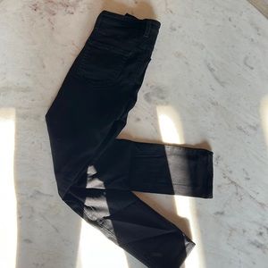 AG 25R Sophia vintage high waisted black jeans